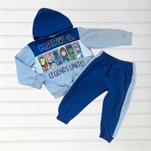MARVEL VGUC Avengers Hoodie Sweatshirt Sweatpants Comfy Set